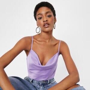 Nasty Gal Silk Top